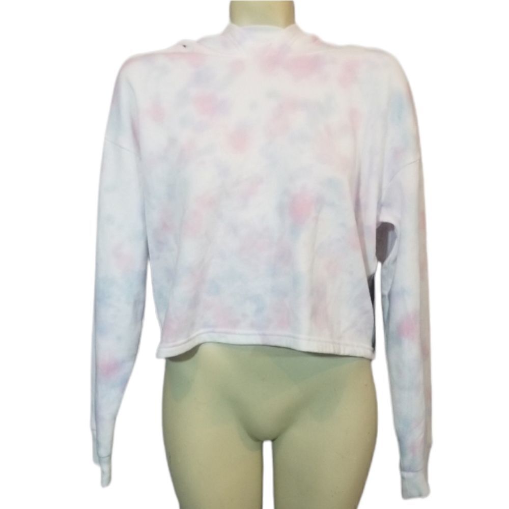 90 Degree Cotton Candy Tie‎ Dye Hoodie sz L